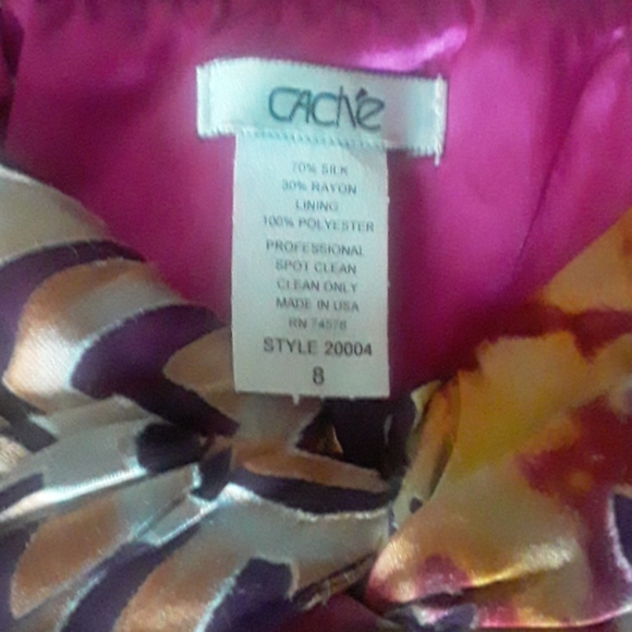 Cache silk top - Picture 3 of 3